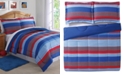 My World Sebastian Reversible 2-Pc. Stripe Twin Comforter Set